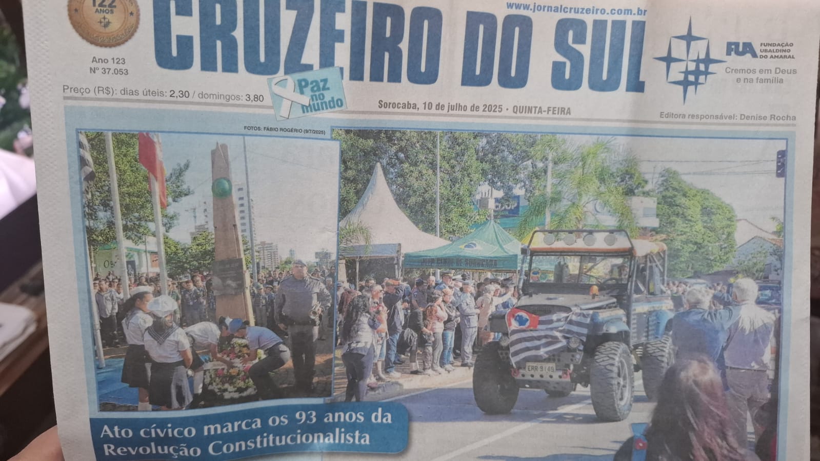 Desfile CIVICO MILITAR 9 de JULHO